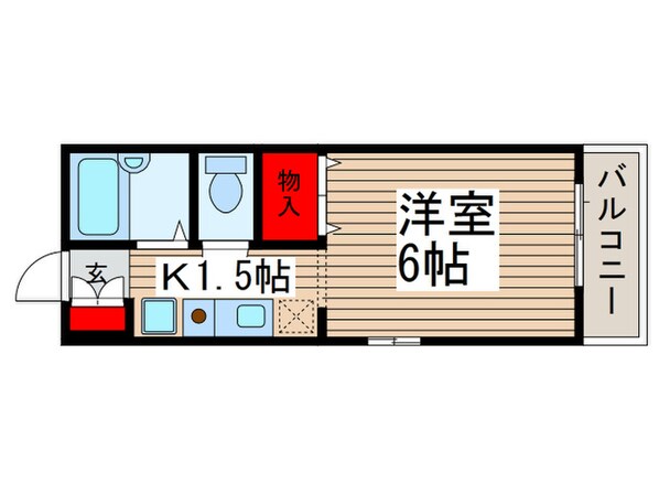 サンフラワ－の物件間取画像